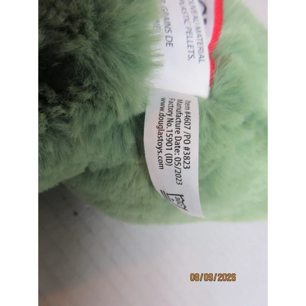 Douglas Cuddle Toy Green Triceratops Dinosaur Plush Stuffed Animal 4607 2023